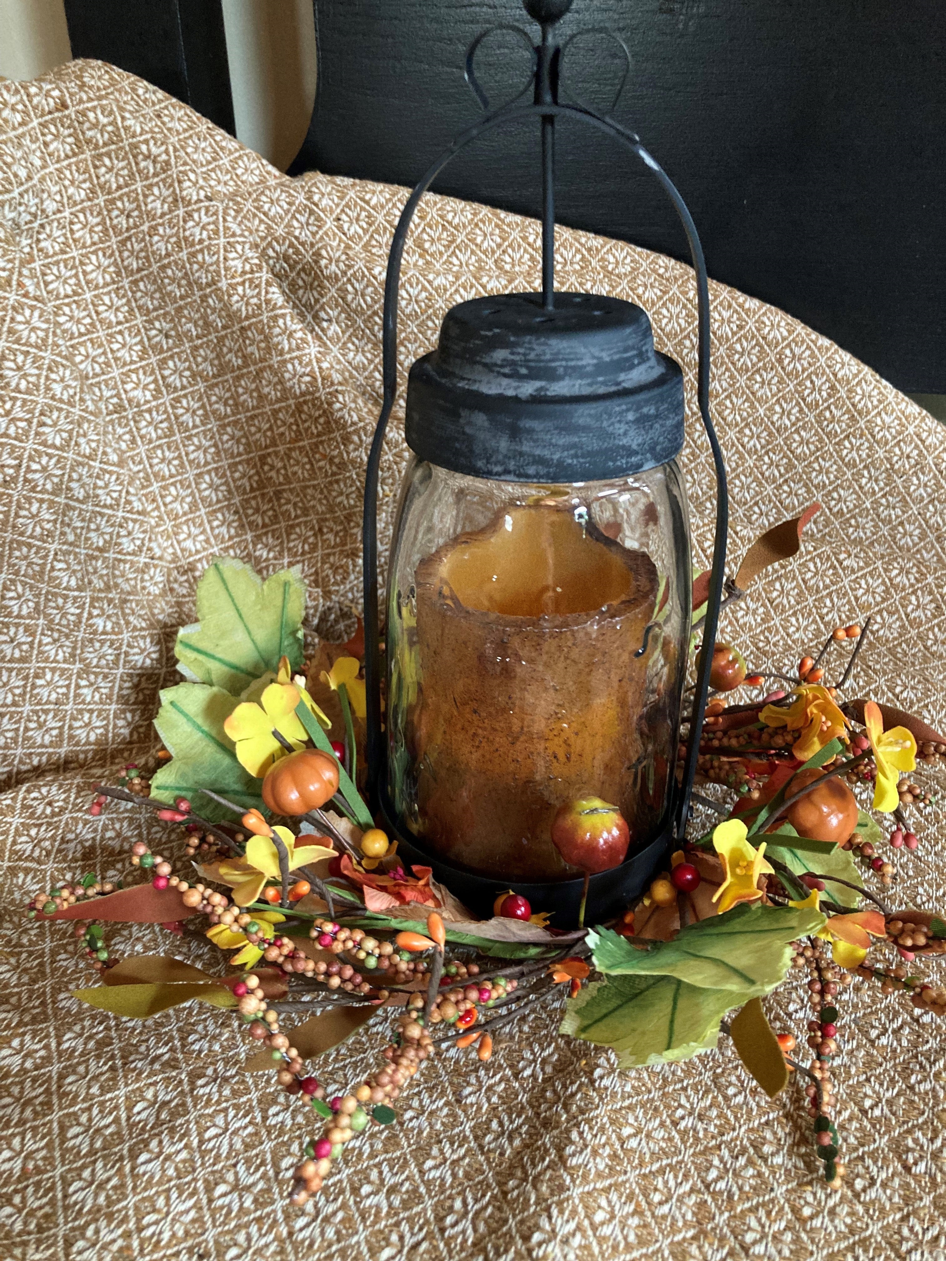 Primitive Fall Centerpiece high quality with Candy Corn and Pip Berries-Fall Table Decor-Dried Look Fall Centerpiece-Farmhouse Arrangement